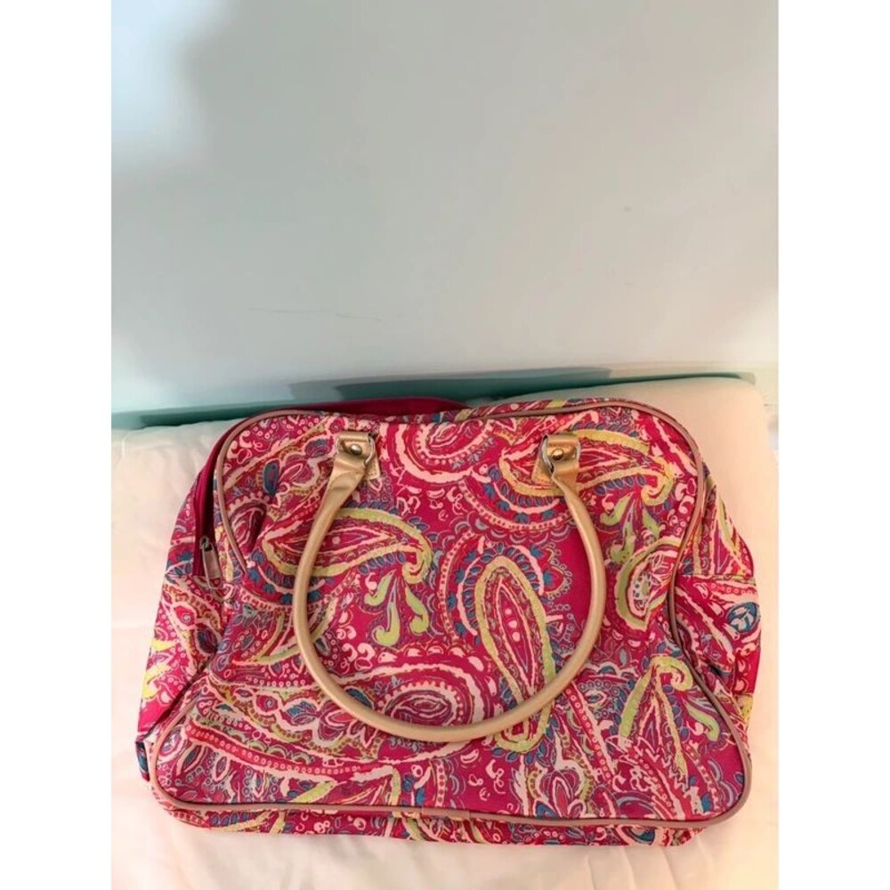 Paisley weekender overnight bag tote - Picture 6 of 6